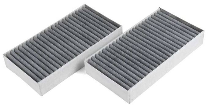 Mercedes Cabin Air Filter Set (Activated Charcoal) 164830021864 - MANN-FILTER CUK26462